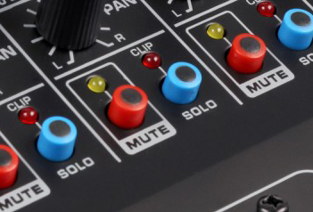 channel strip mute solo