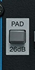channel strip pad attenuazione