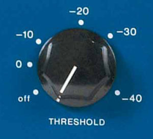 threshold compressore